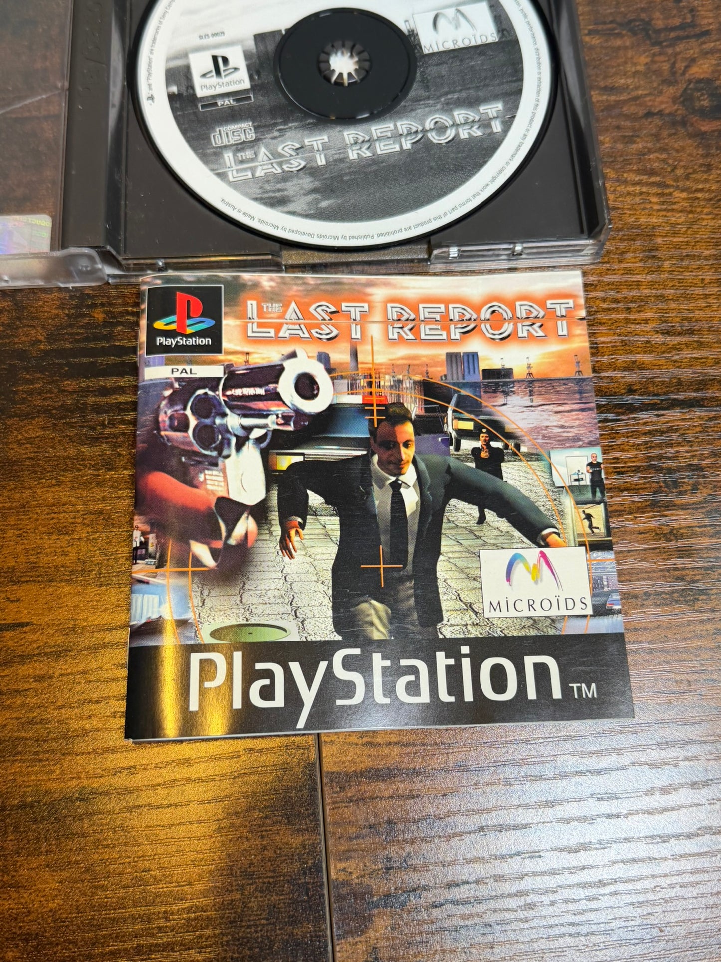 The Last Report - PLAYSTATION 1 Versione PAL PS1 (incompleto)