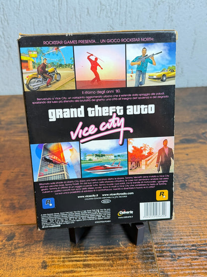 Vintage PC CD-ROM Computer Game ITA GTA Grand Theft Auto Vice City