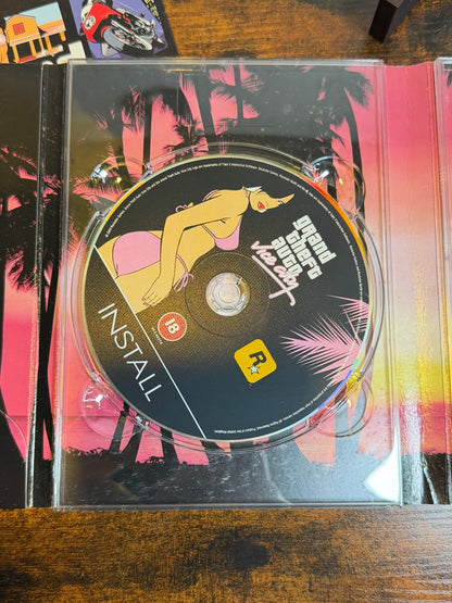 Vintage PC CD-ROM Computer Game ITA GTA Grand Theft Auto Vice City