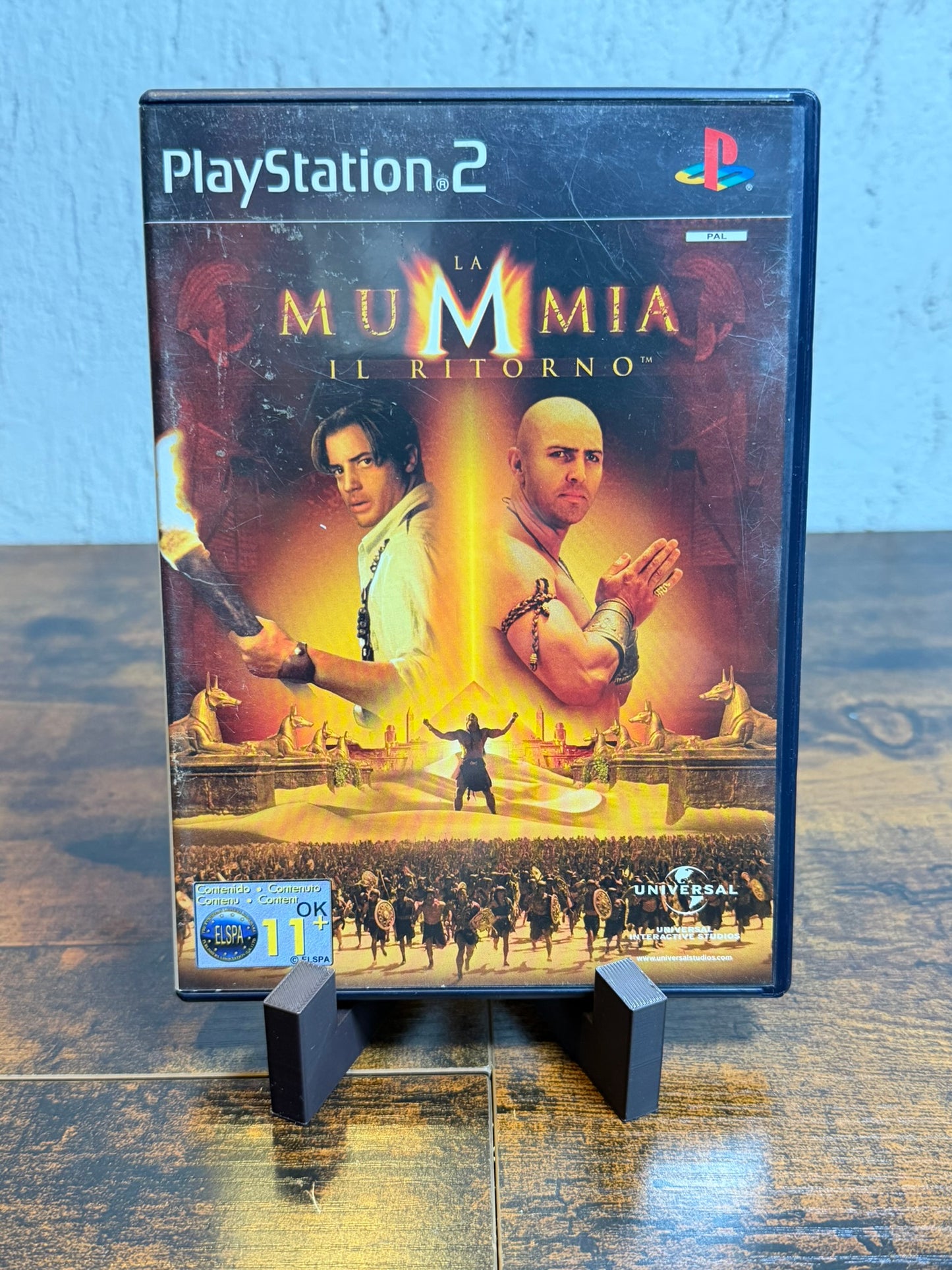 la mummia il ritorno (Sony PlayStation 2 PS2) CIB completo con manuale