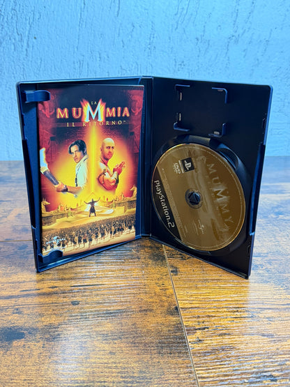 la mummia il ritorno (Sony PlayStation 2 PS2) CIB completo con manuale