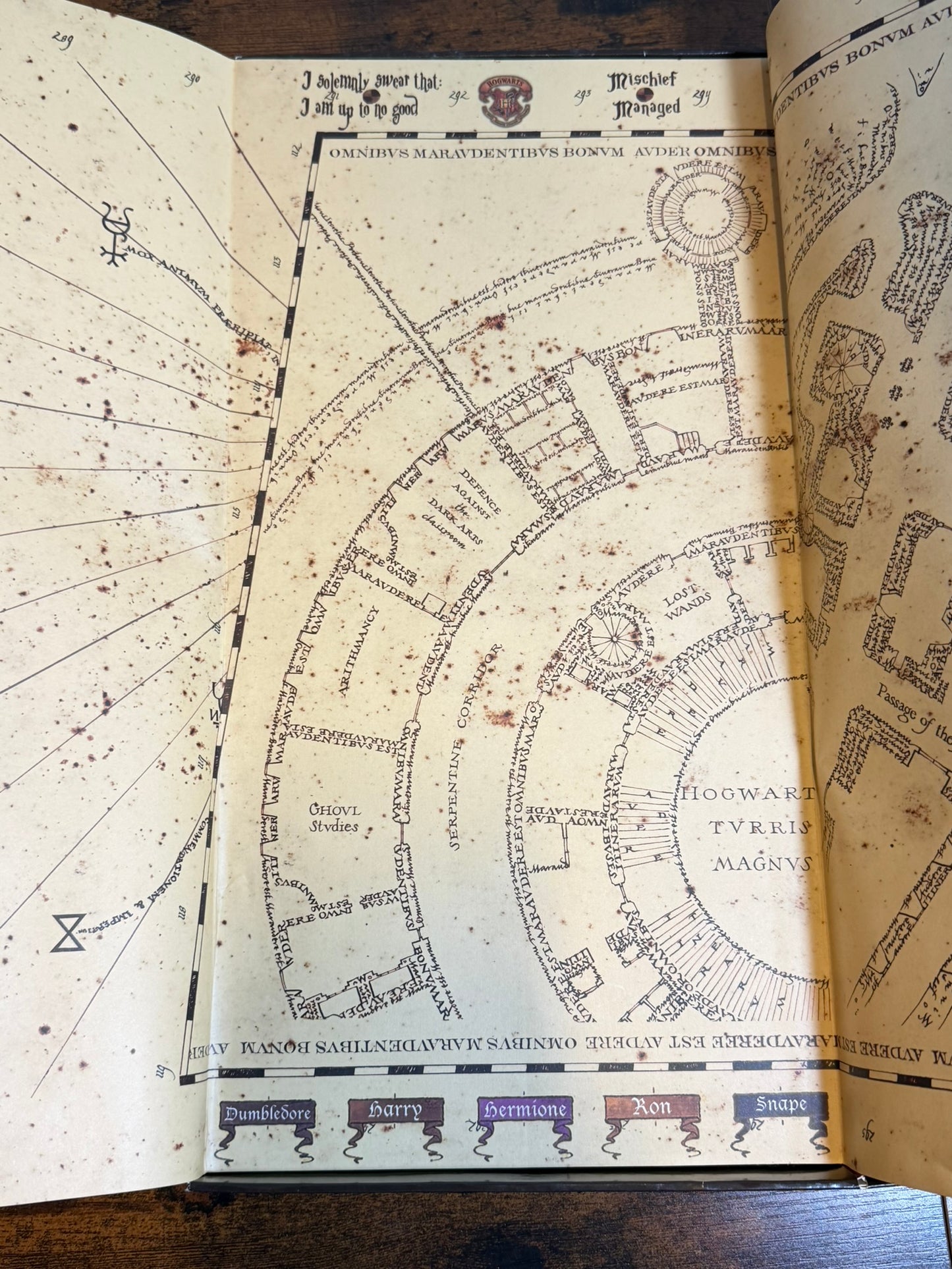 Electronic Marauder's Map Game from the Harry Potter Wizarding World collection