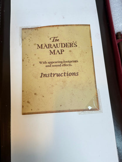 Electronic Marauder's Map Game from the Harry Potter Wizarding World collection