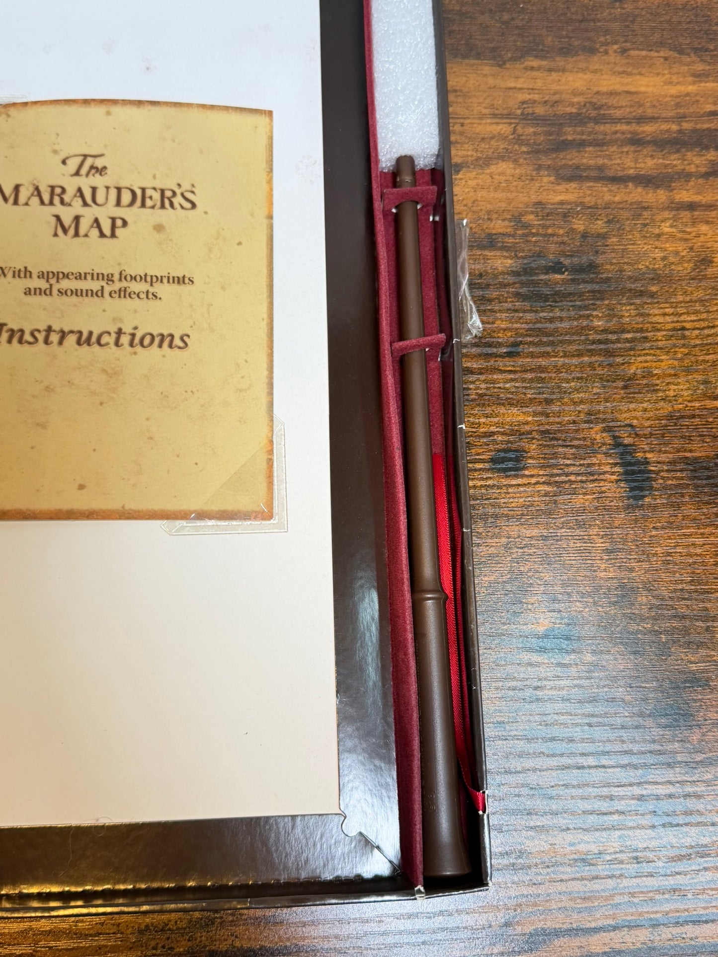 Electronic Marauder's Map Game from the Harry Potter Wizarding World collection