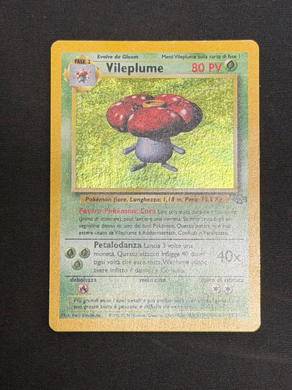 Pokemon Vileplume 15/64 Jungle Rara Holo ITA Played