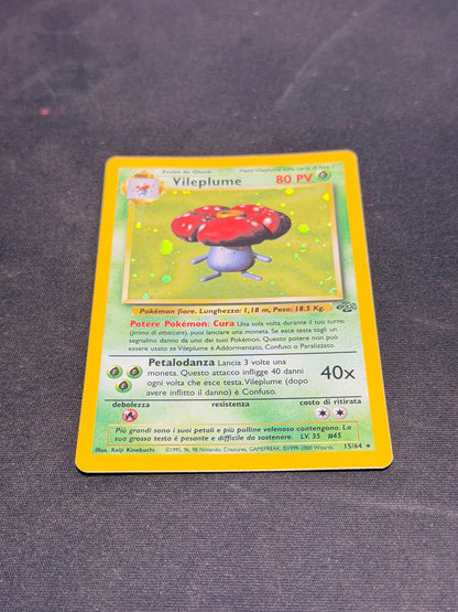 Pokemon Vileplume 15/64 Jungle Rara Holo ITA Played
