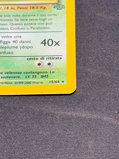 Pokemon Vileplume 15/64 Jungle Rara Holo ITA Played