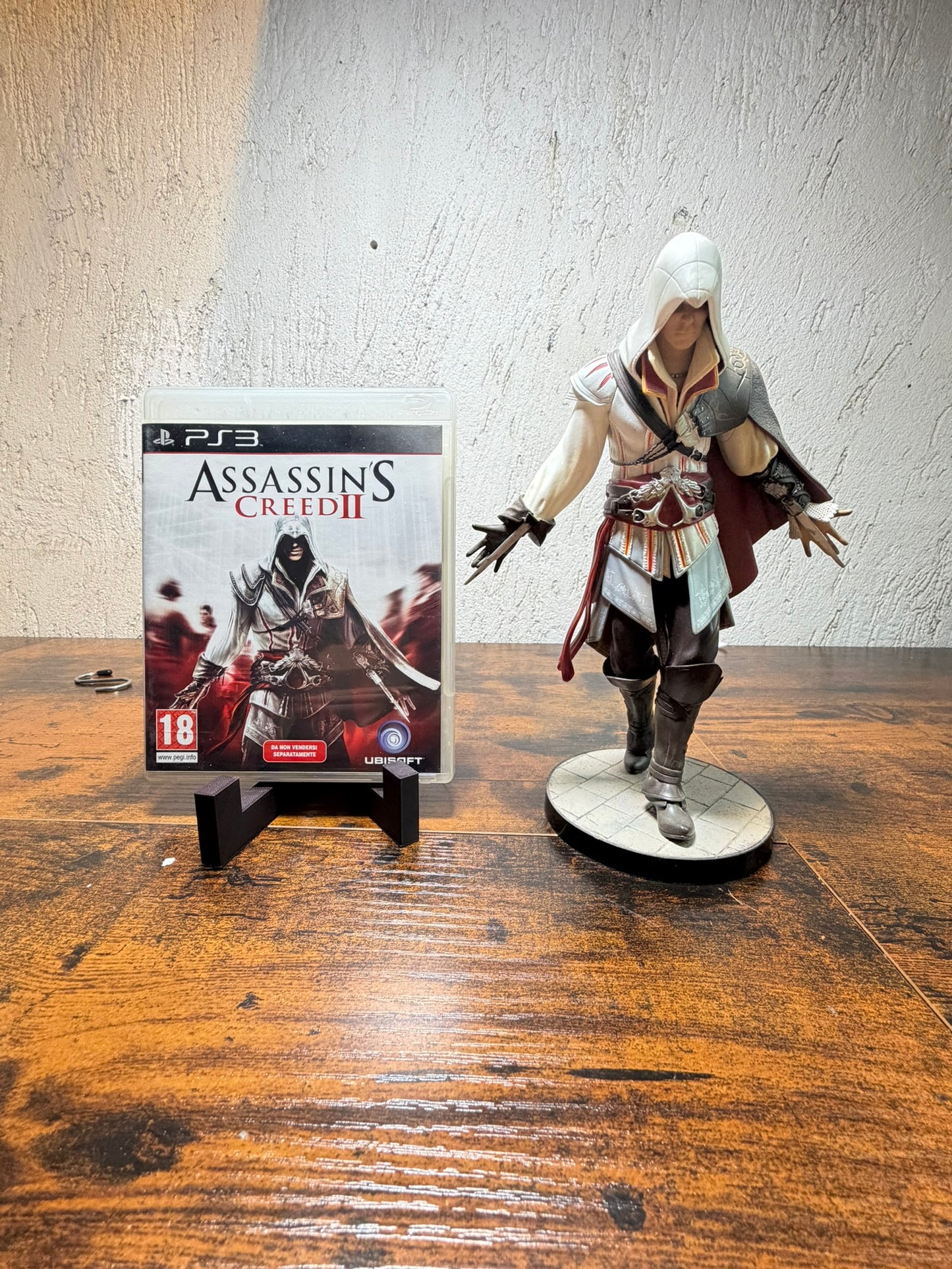 Assassins Creed II 2 Ezio Modellino Statua Bianca 9" Edizione da Collezione