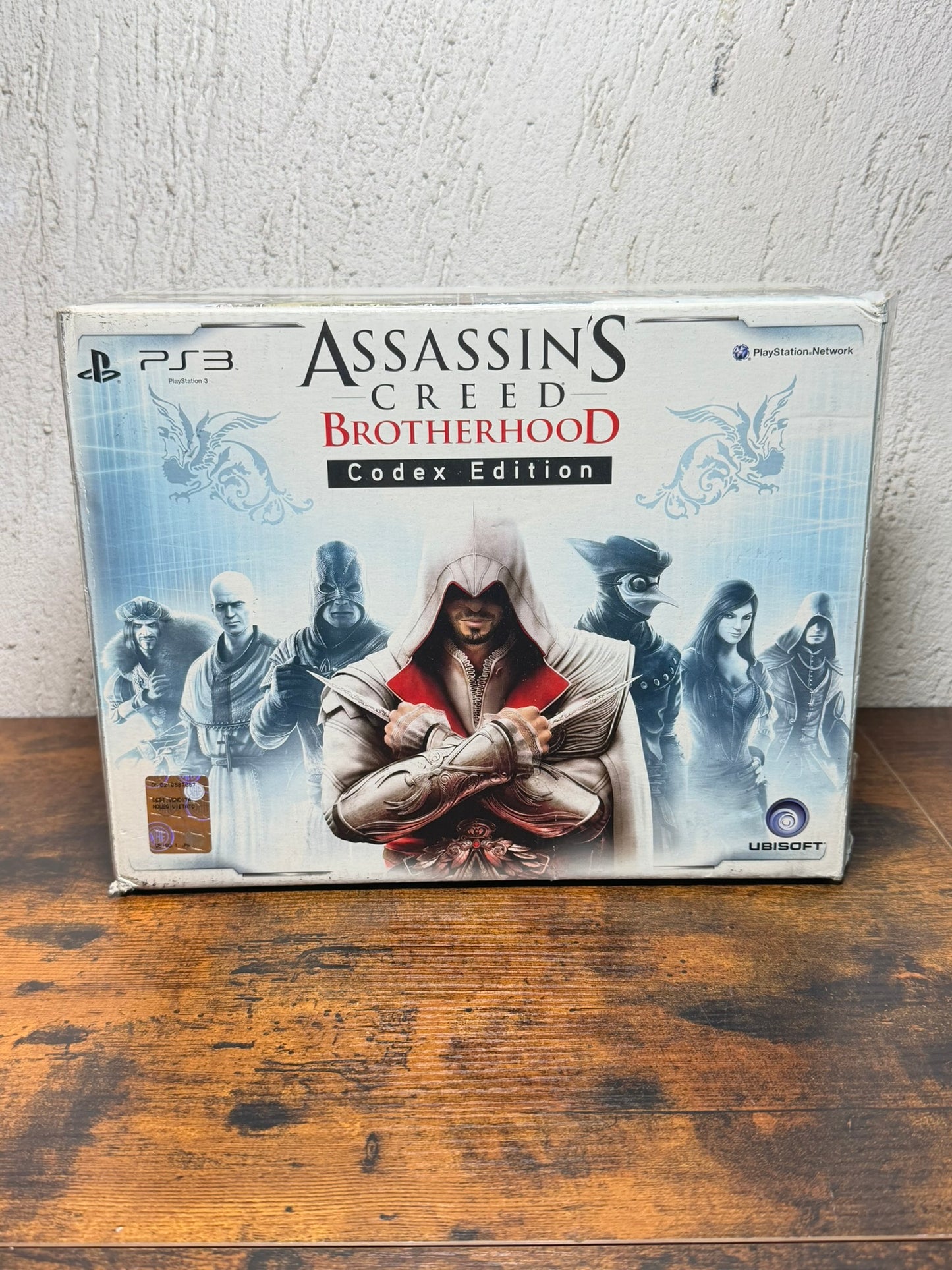 Assassin's Creed Brotherhood Codex Edition PS3 COMPLETA Carte Ottime Condizioni