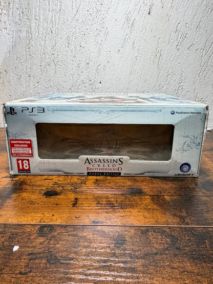 Assassin's Creed Brotherhood Codex Edition PS3 COMPLETA Carte Ottime Condizioni