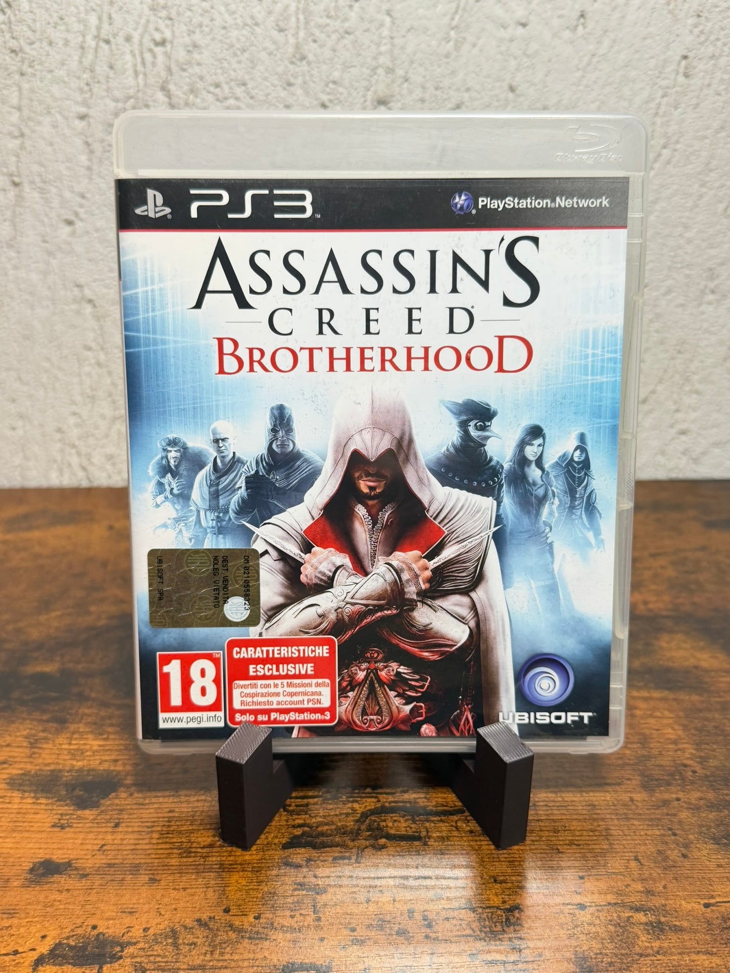 Assassin's Creed Brotherhood Codex Edition PS3 COMPLETA Carte Ottime Condizioni