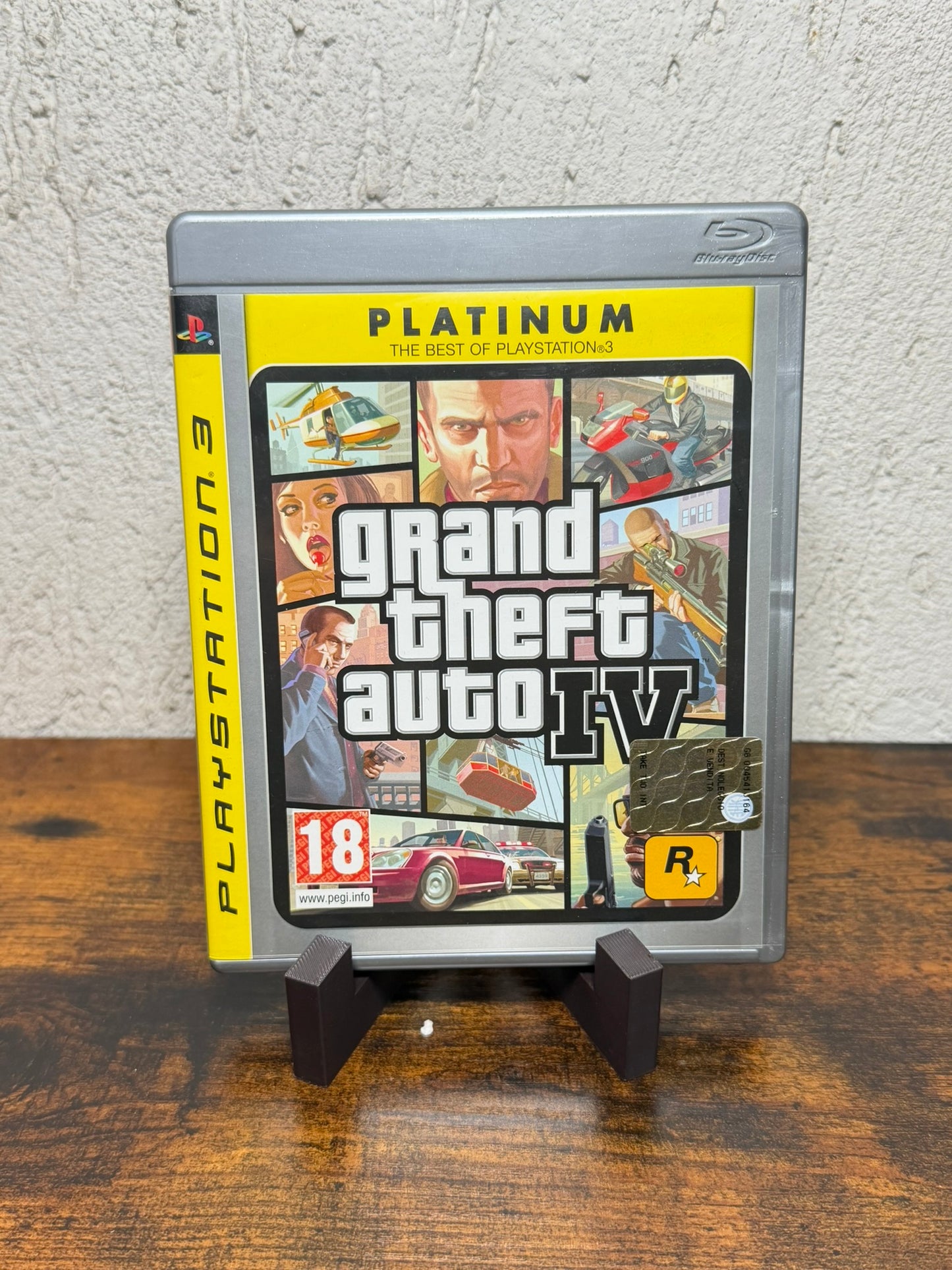 GRAND THEFT AUTO IV GTA 4 PS3 Platinum ITA Completo Mappa Guida PAL Disco Ottimo