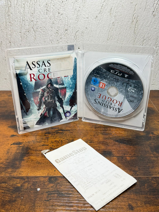 ASSASSIN'S CREED ROGUE gioco Playstation 3 PS3 COMPLETO ITA