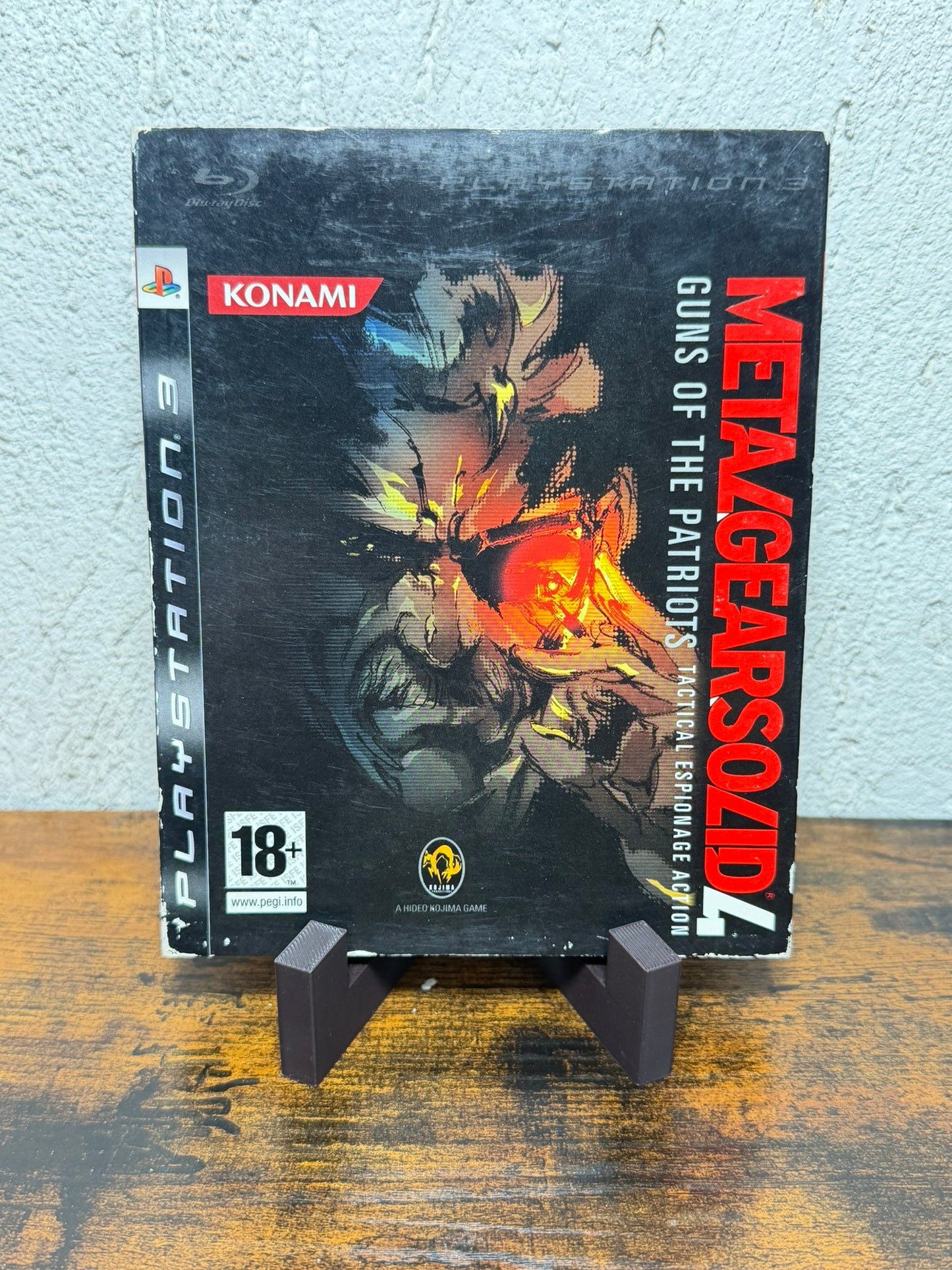 Metal Gear Solid 4 Sony PlayStation 3 PS3 PAL ITA Completo Copertina Speciale