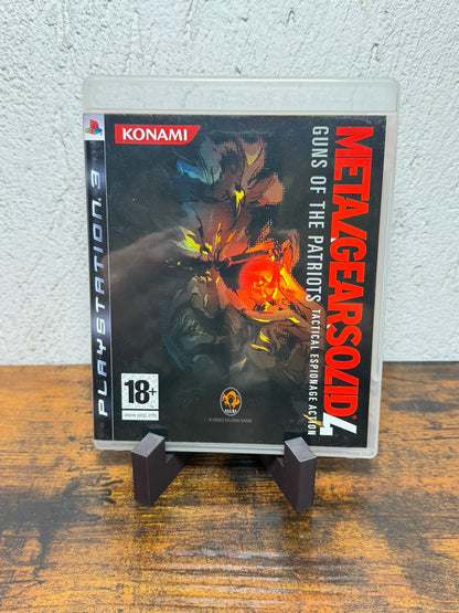 Metal Gear Solid 4 Sony PlayStation 3 PS3 PAL ITA Completo Copertina Speciale