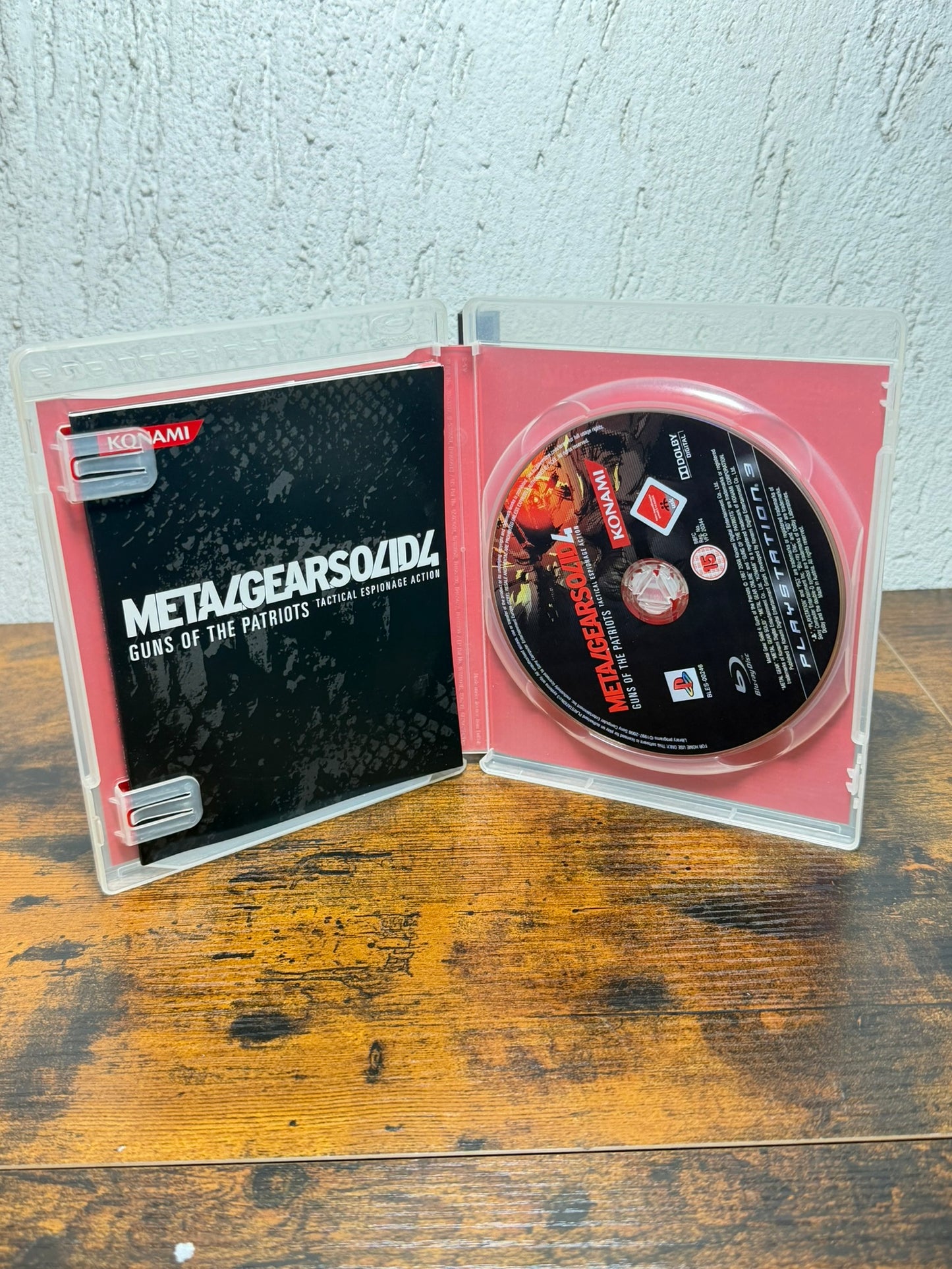 Metal Gear Solid 4 Sony PlayStation 3 PS3 PAL ITA Completo Copertina Speciale