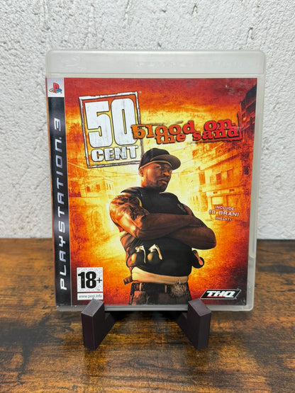 50 CENT BLOOD ON THE SAND PS3 PLAYSTATION 3 PAL ITALIANO COMPLETO DISCO NUOVO