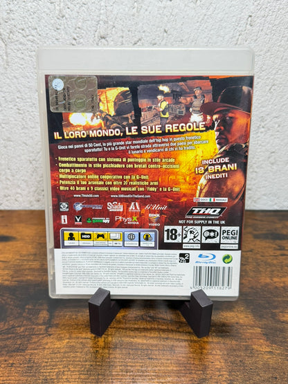 50 CENT BLOOD ON THE SAND PS3 PLAYSTATION 3 PAL ITALIANO COMPLETO DISCO NUOVO