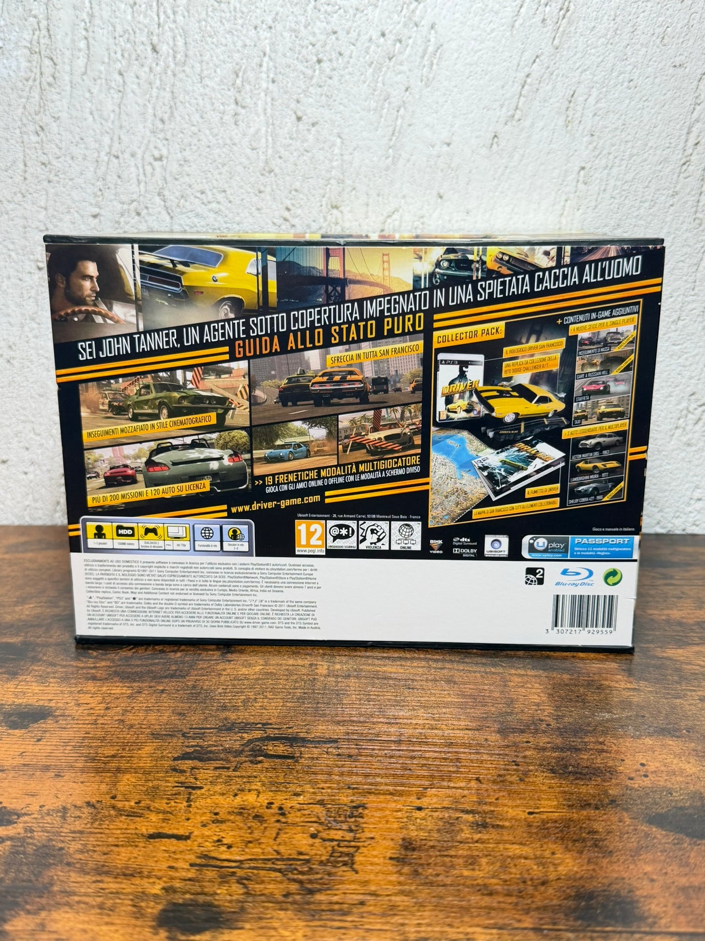 Driver San Francisco - Collector's Edition PS3 Sony PlayStation 3 ITA (rotta)