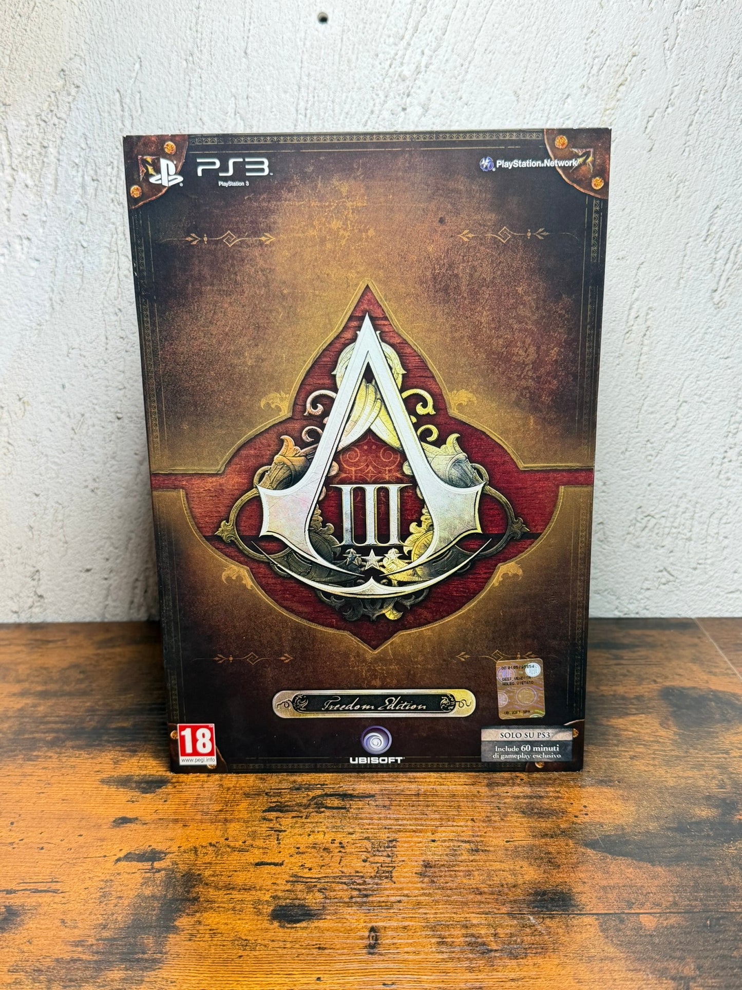 Assassin's Creed III - Freedom Edition (Sony PlayStation 3, 2012)
