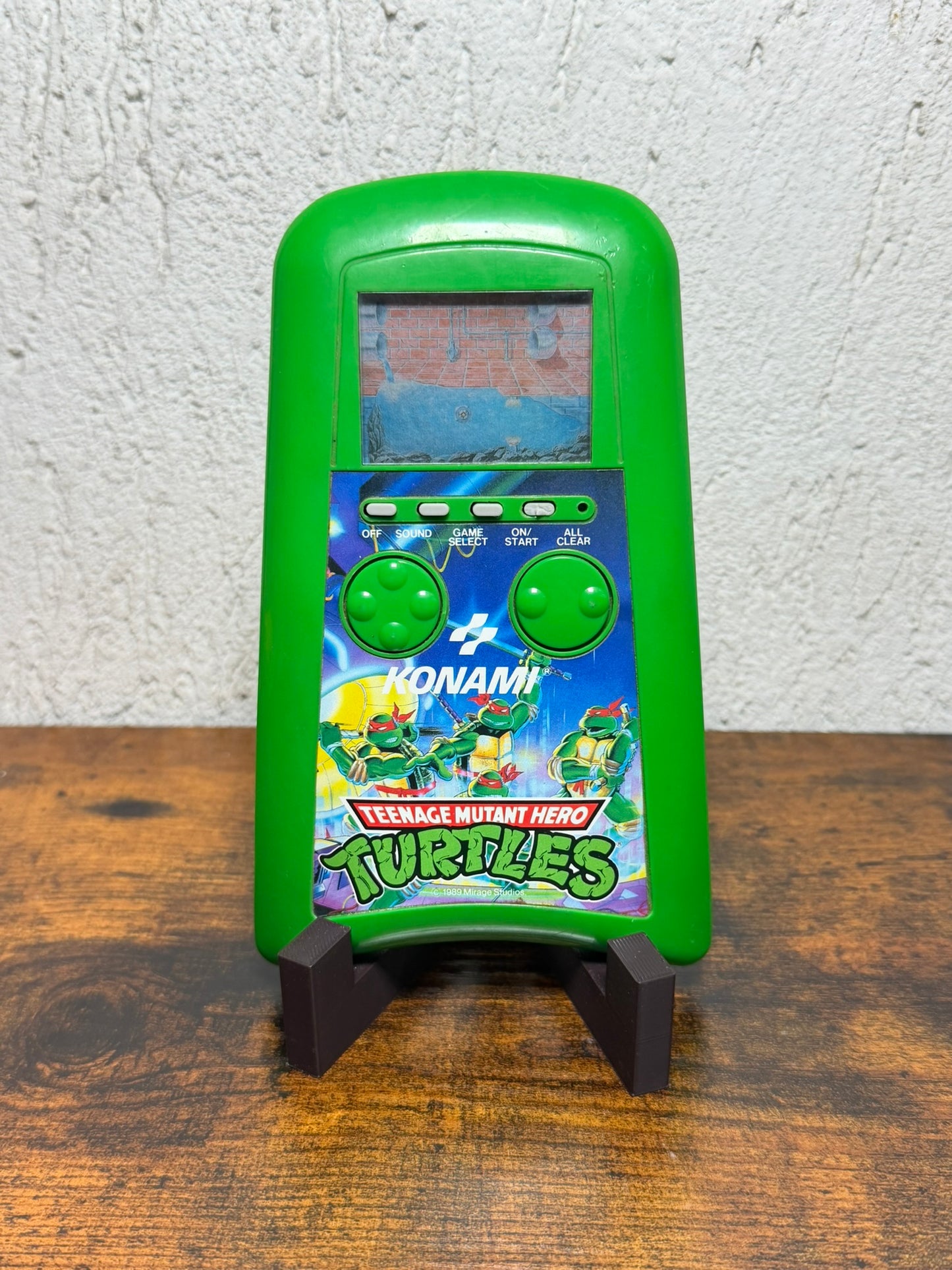 Videogioco Portatile Vintage 1989 Konami Teenage Mutant Ninja Turtles TMNT