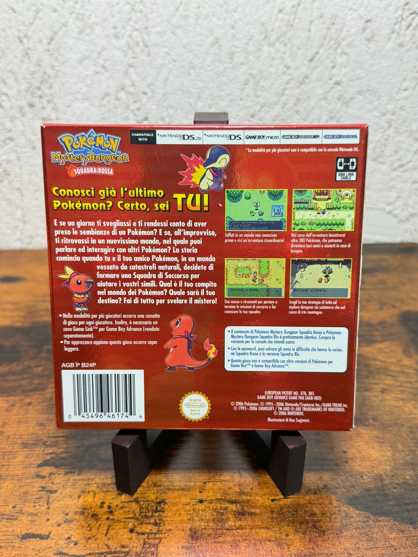 Pokémon Mystery Dungeon Squadra Rossa Game Boy Advance ITA