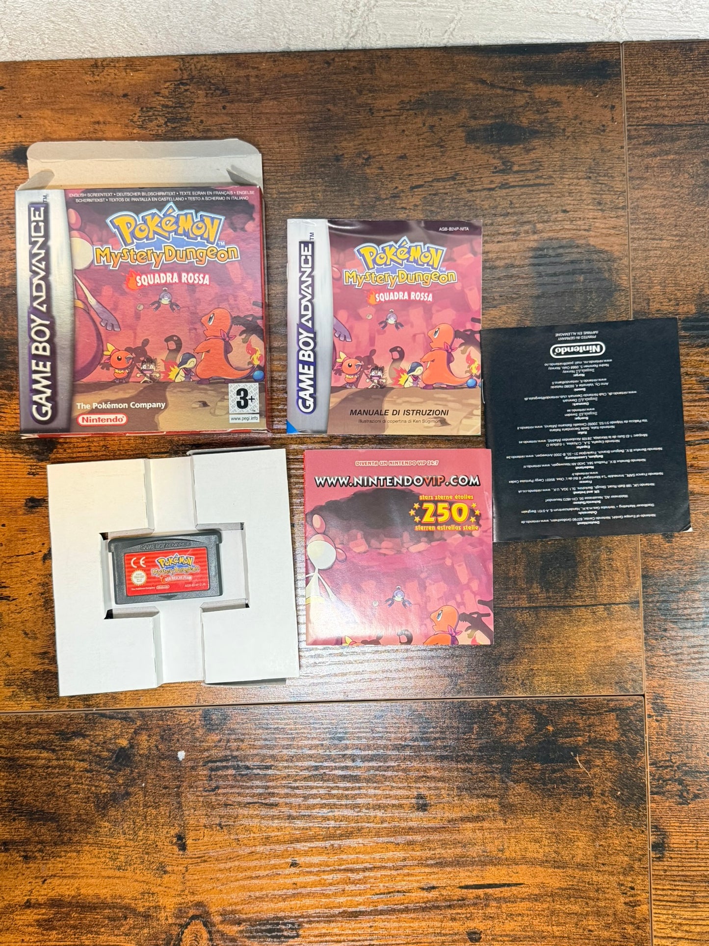 Pokémon Mystery Dungeon Squadra Rossa Game Boy Advance ITA