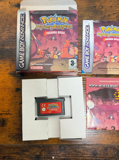 Pokémon Mystery Dungeon Squadra Rossa Game Boy Advance ITA
