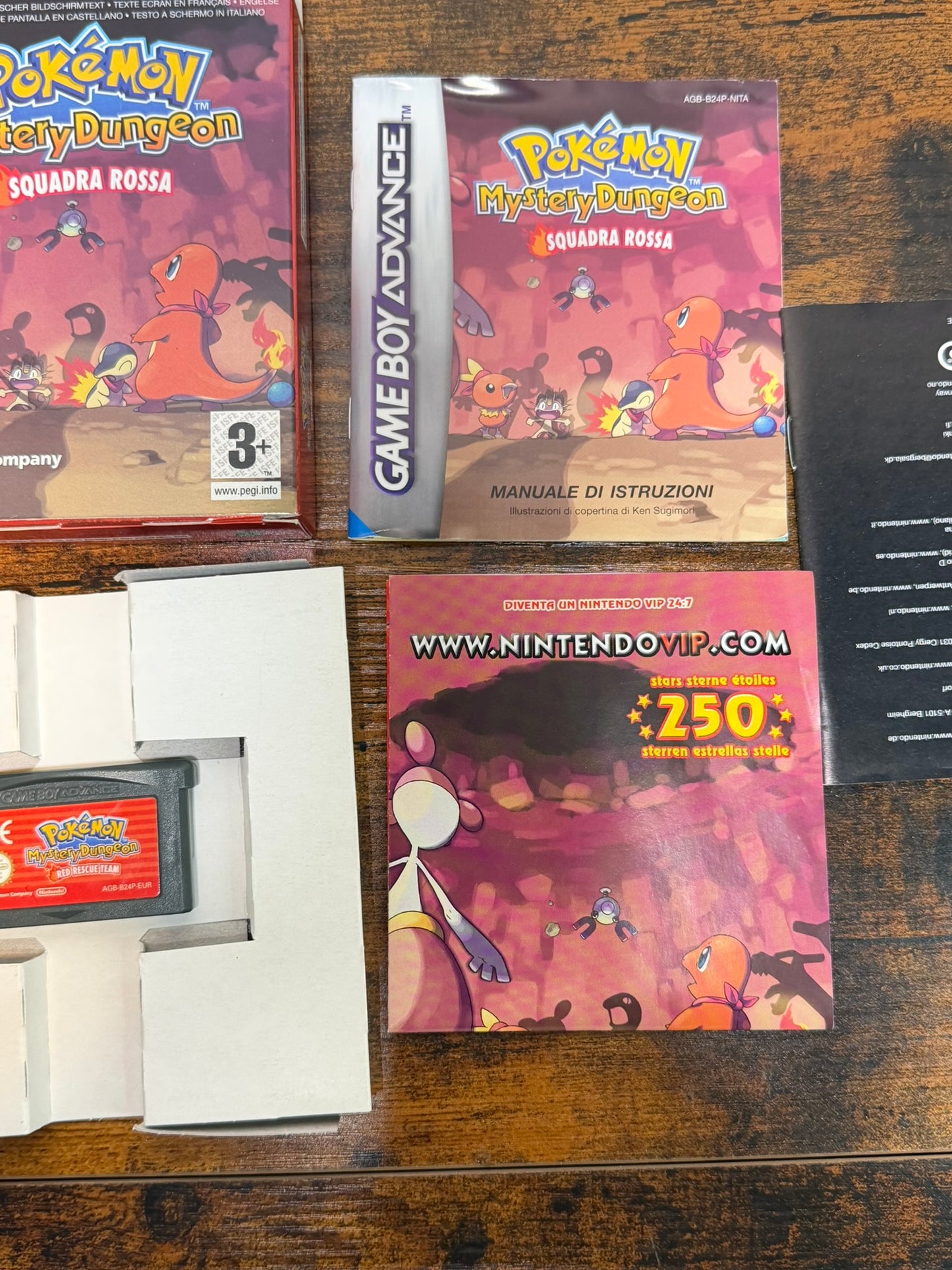 Pokémon Mystery Dungeon Squadra Rossa Game Boy Advance ITA