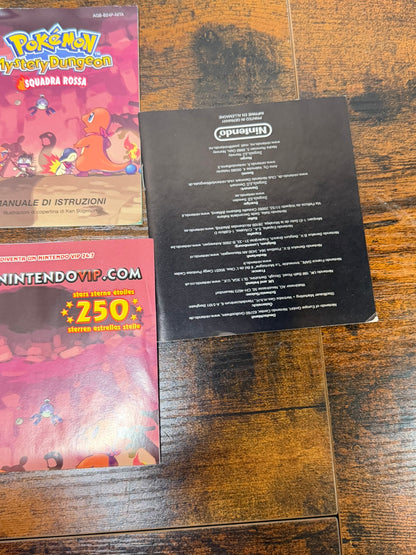 Pokémon Mystery Dungeon Squadra Rossa Game Boy Advance ITA