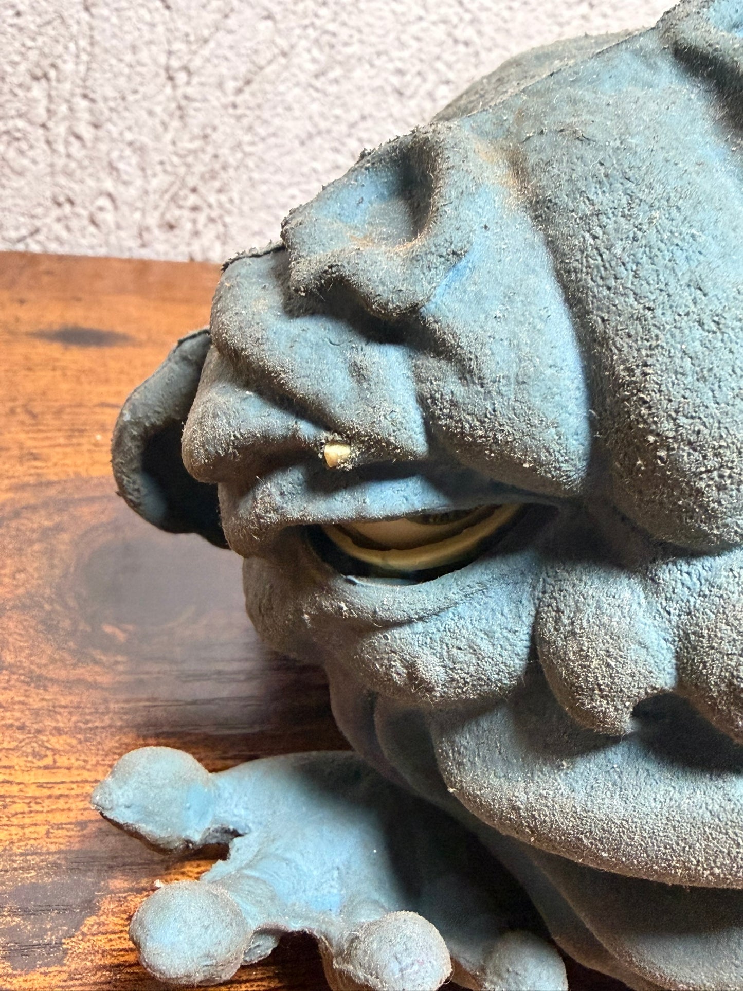 Boglins PLUNK pupazzo di gomma in scatola Mattel 1987 in scatola con segni