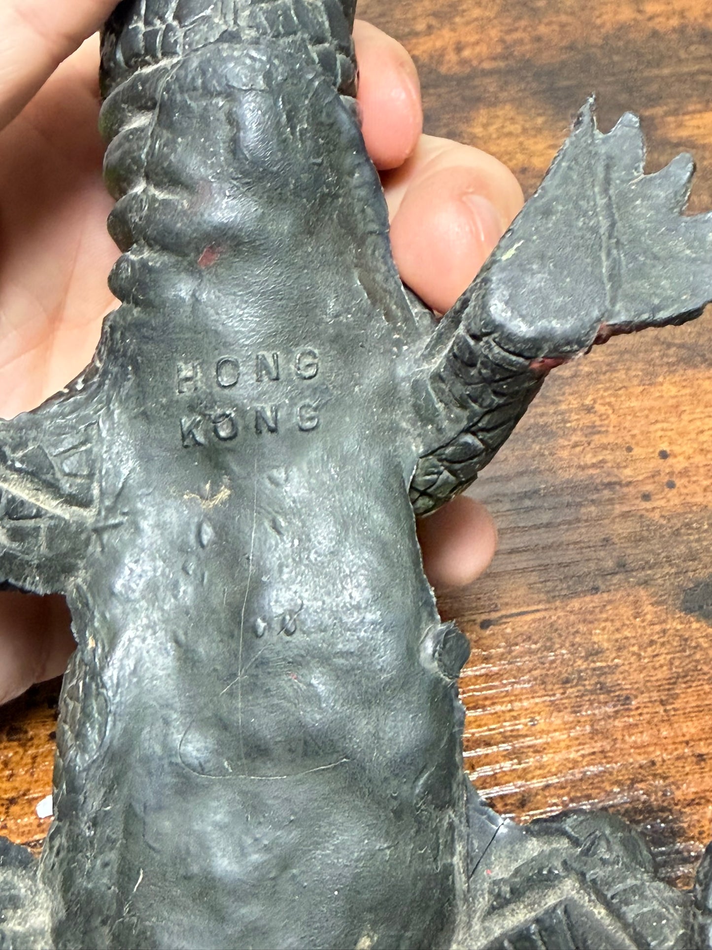 Vintage Hong Kong Rubber Lizard Dinosaur Monster