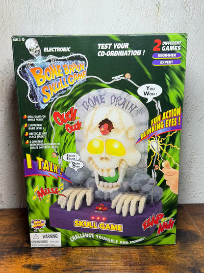 Vintage 1997 BONE BRAIN SKULL GAME - Very Rare!