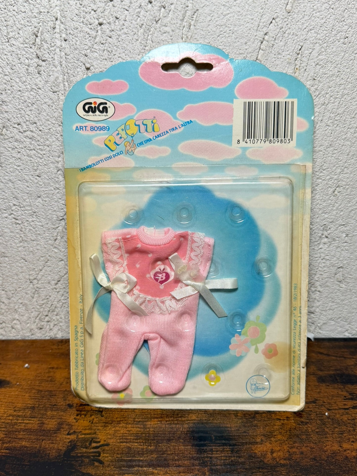 GIG ABITI per Bambolotto Bambola PEPOTTI MOC Vintage