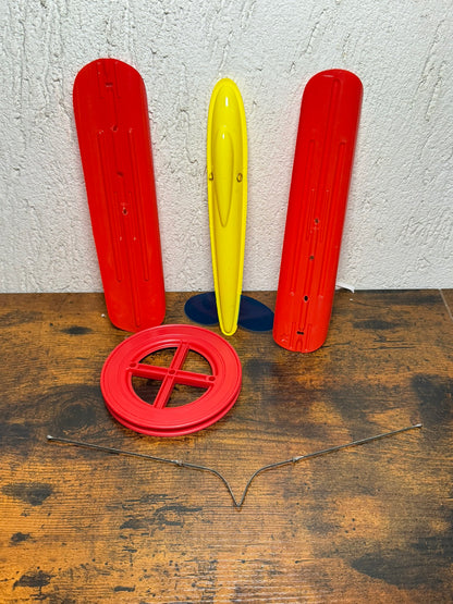 VINTAGE 1984 GUNTHER TURBOPLAN AEREO VOLO LIBERO ALI ROTANTI