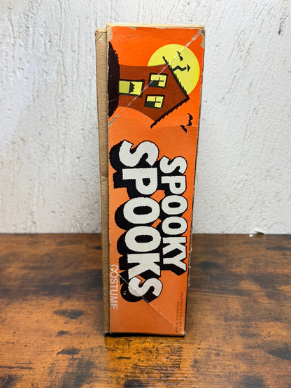 RARO 1979 Collegeville Spooky Spooks "Mummy" #1299 Scatola Maschera Costume