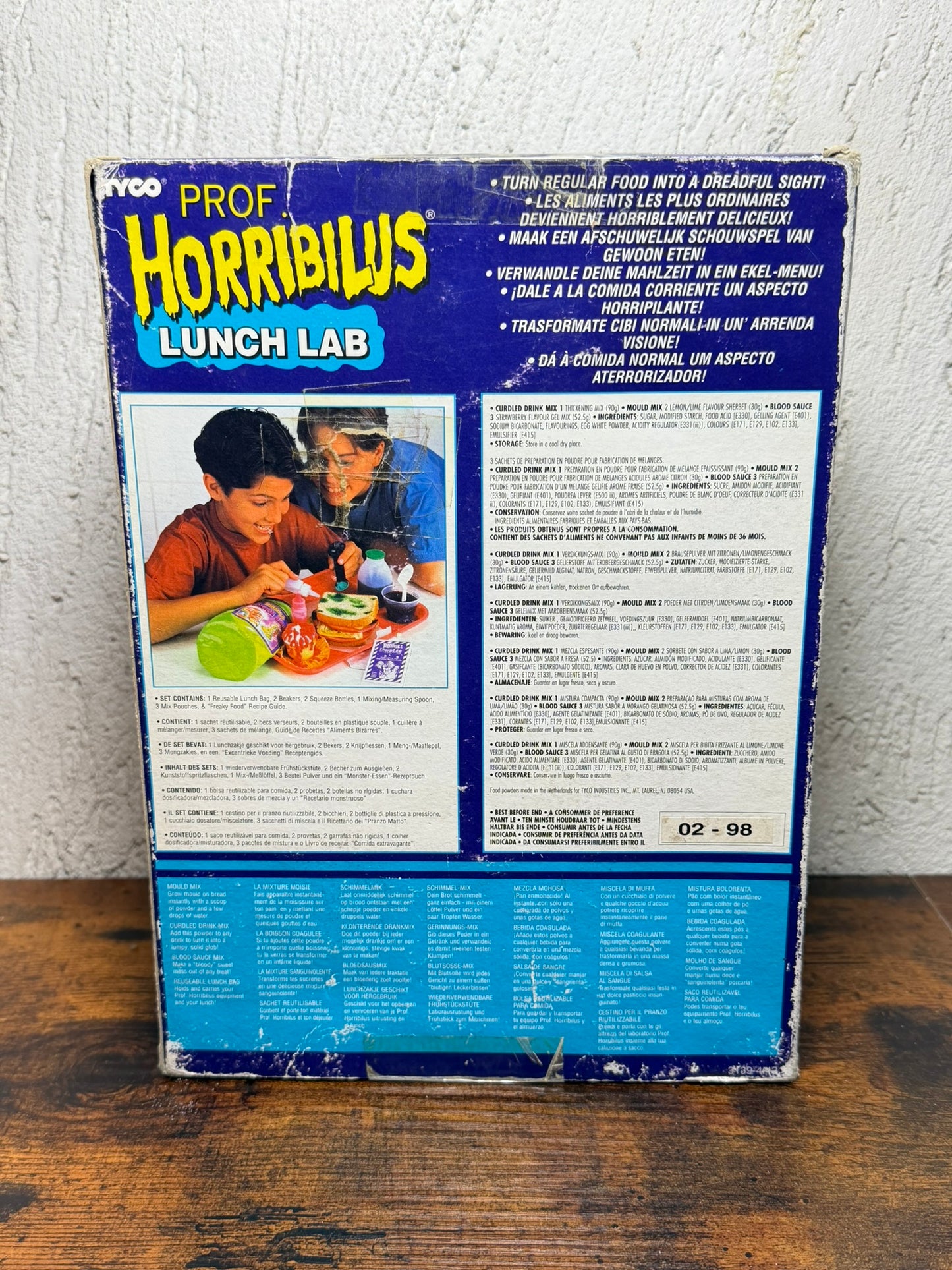 Prof. Horribilus Lunch Lab Tyco (usato)