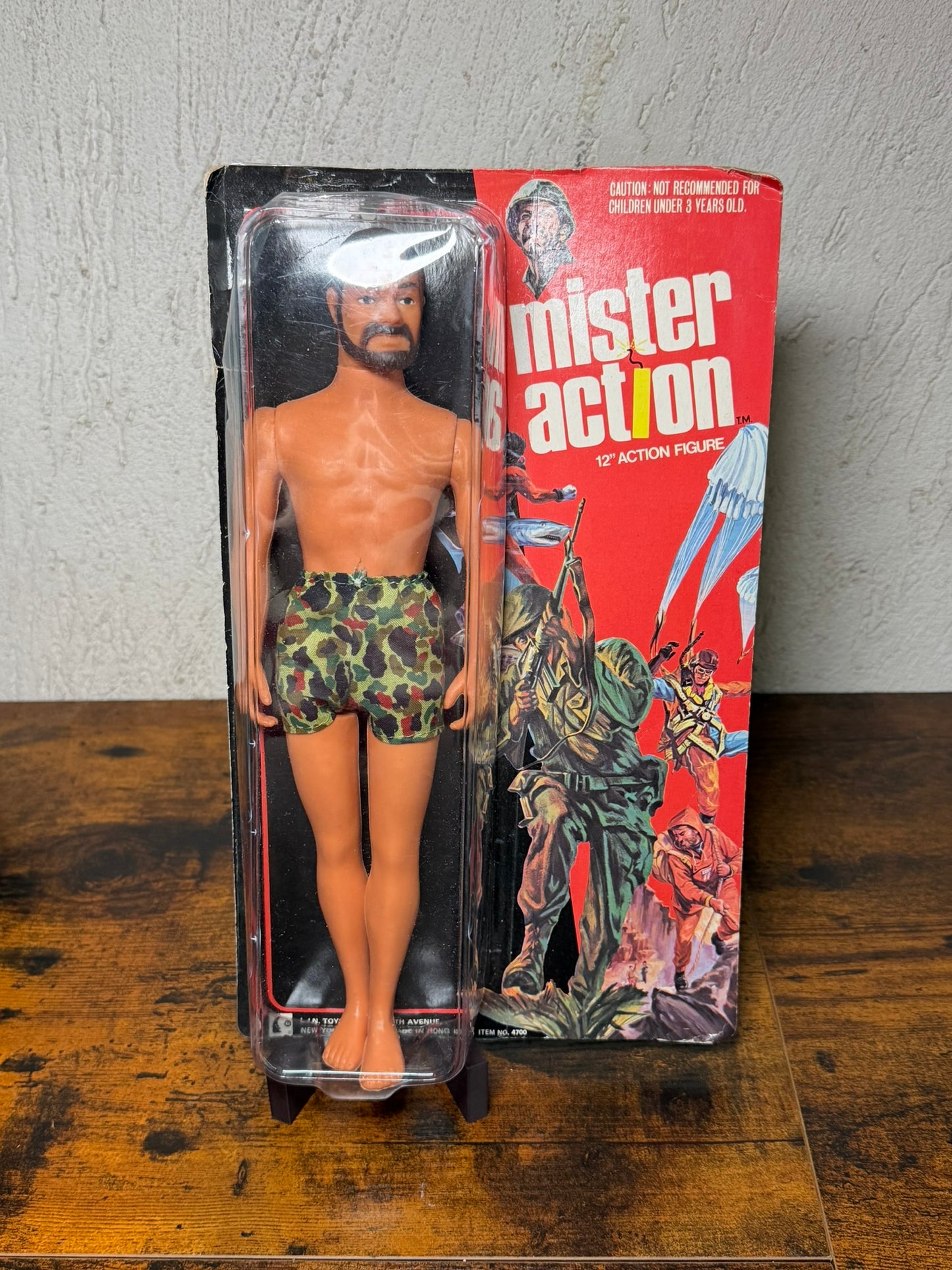 Figure Mister Action da 12" LJN Toys Knock-off