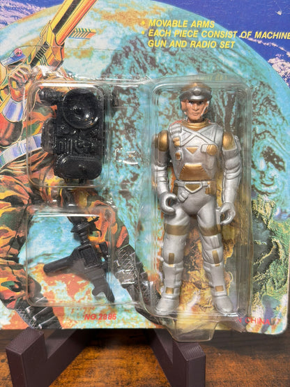 Galaxy Defender Vintage 1980s GI Joe Action Figure KO