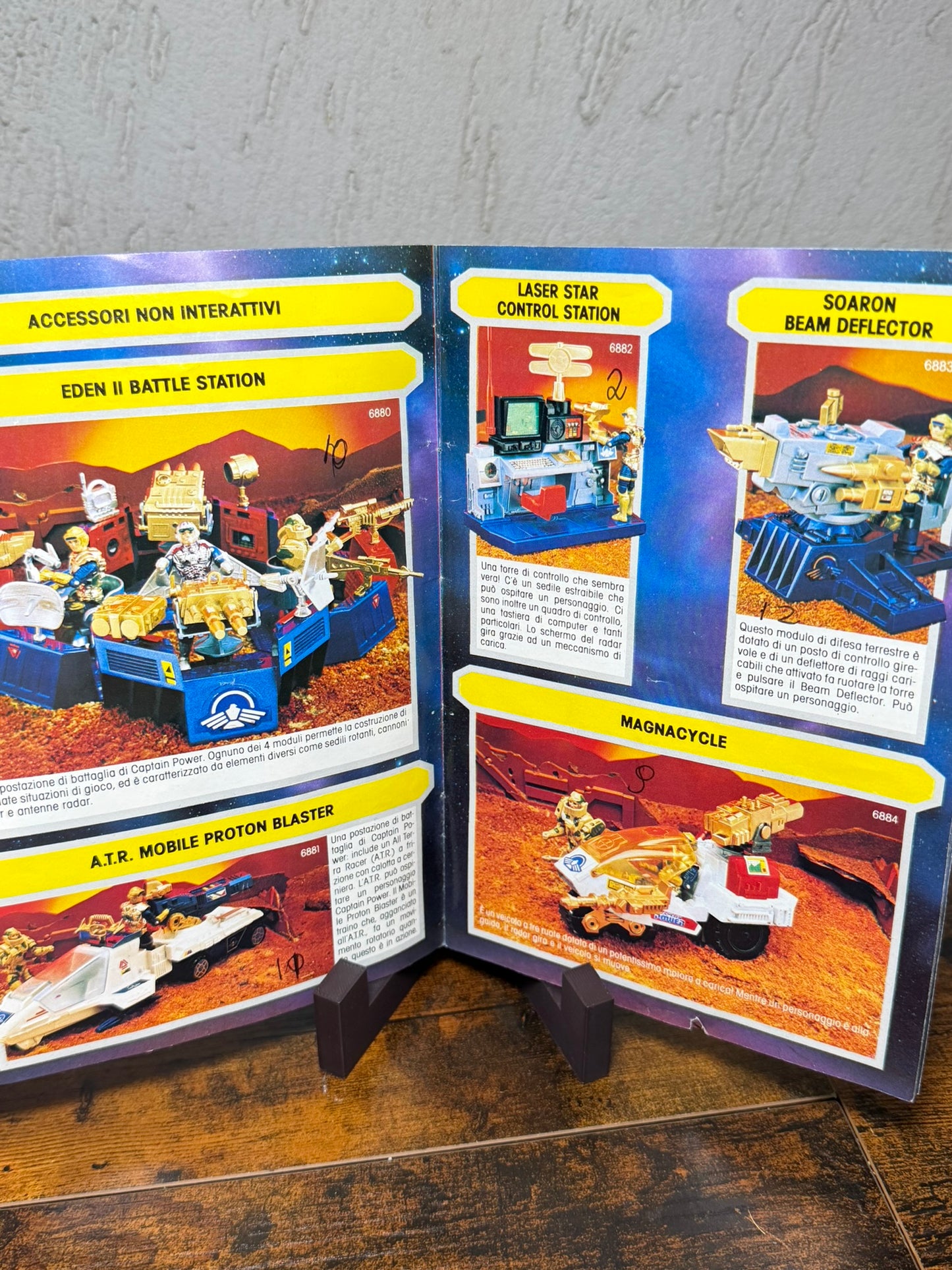 Catologo Captain Power Mattel (Rovinato)