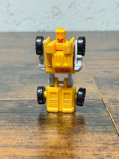 Vintage Transformers G1 Micromaster Erector Robot Action Figure 1989 incompleto