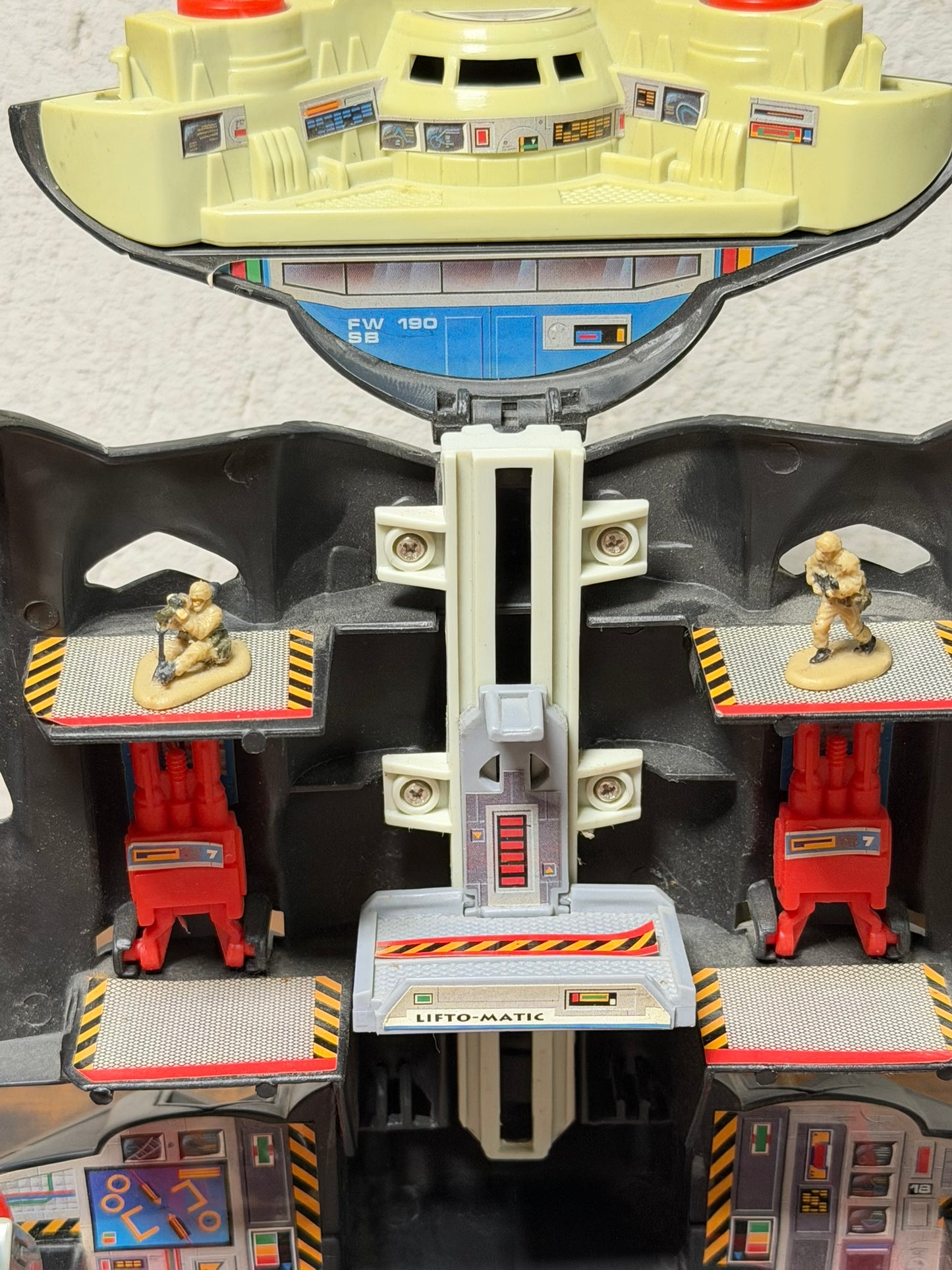 Micro Machines Military Falcon Wing Skybase Playset B2-Spirit Stealth