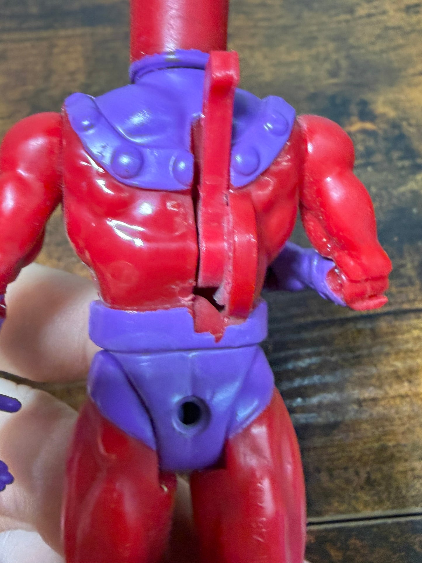 X-MEN MAGNETO No. 4941 TYCO TOYS ACTION FIGURE 1993 (rotto)