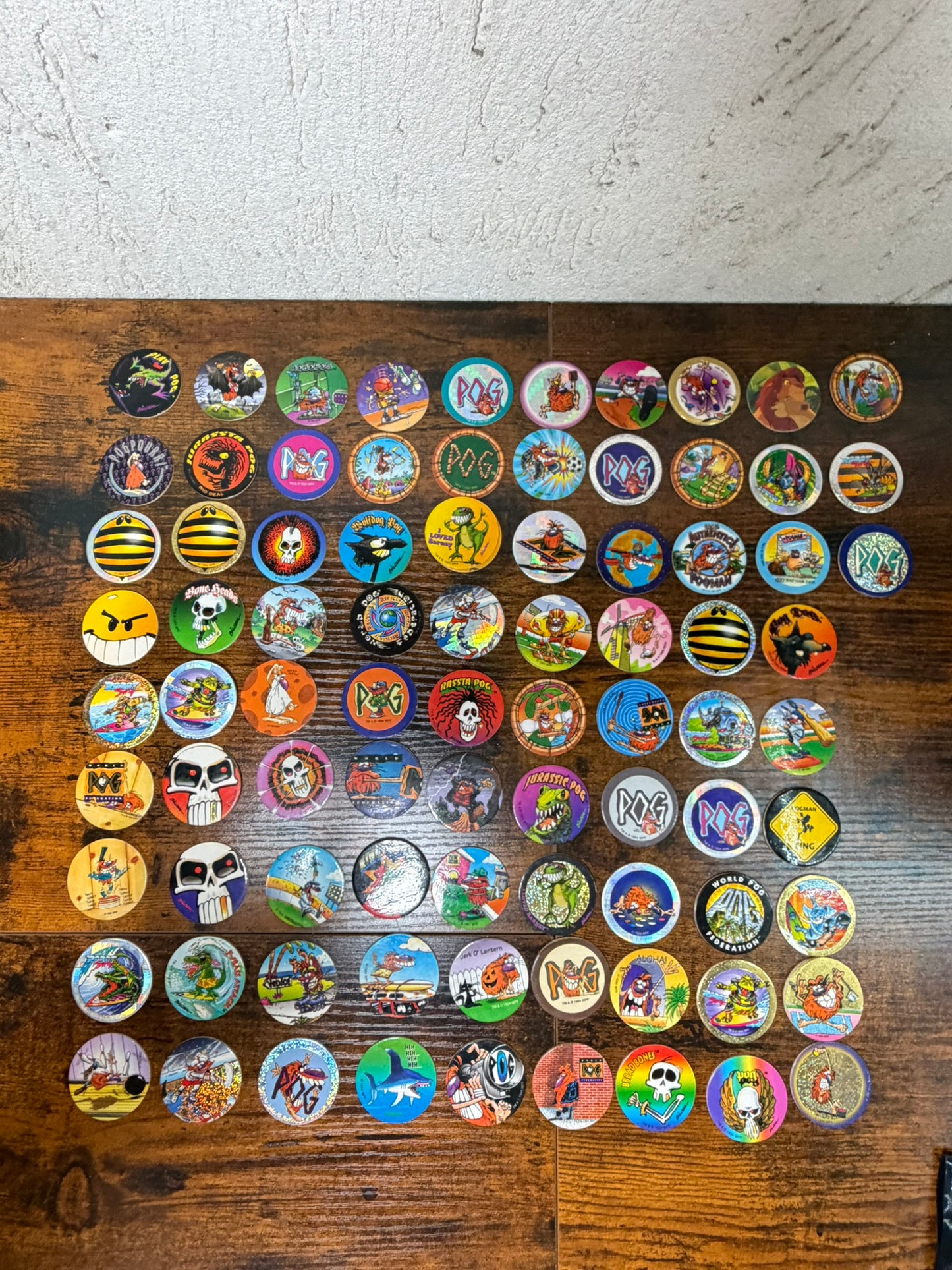 Lotto Pog misti anche in plastica