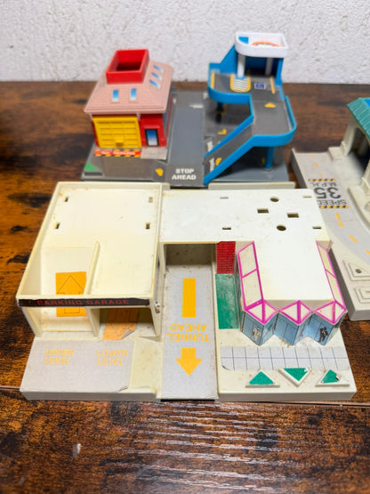 lotto pezzi citta micro machines per pezzi di ricambio