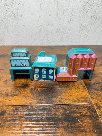 lotto pezzi citta micro machines per pezzi di ricambio
