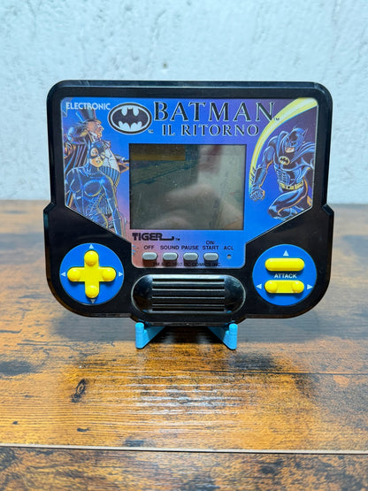Batman RITORNO Tiger scacciapensieri handled video game funzionante