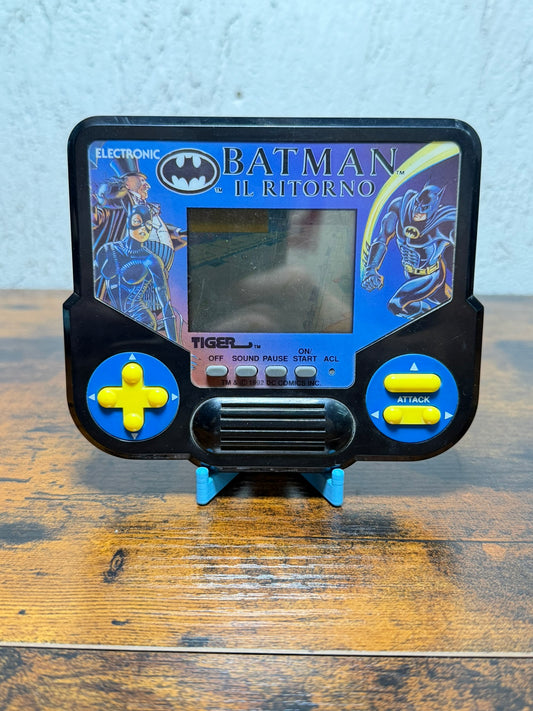 Batman RITORNO Tiger scacciapensieri handled video game funzionante