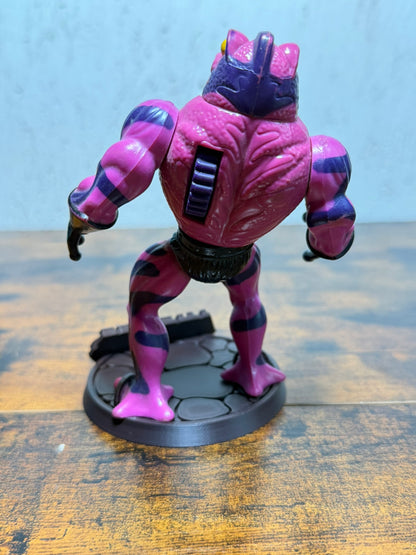 Modellino MOTU Tung Lashor Mattel He-Man Snake Men 1985 vintage funzionante