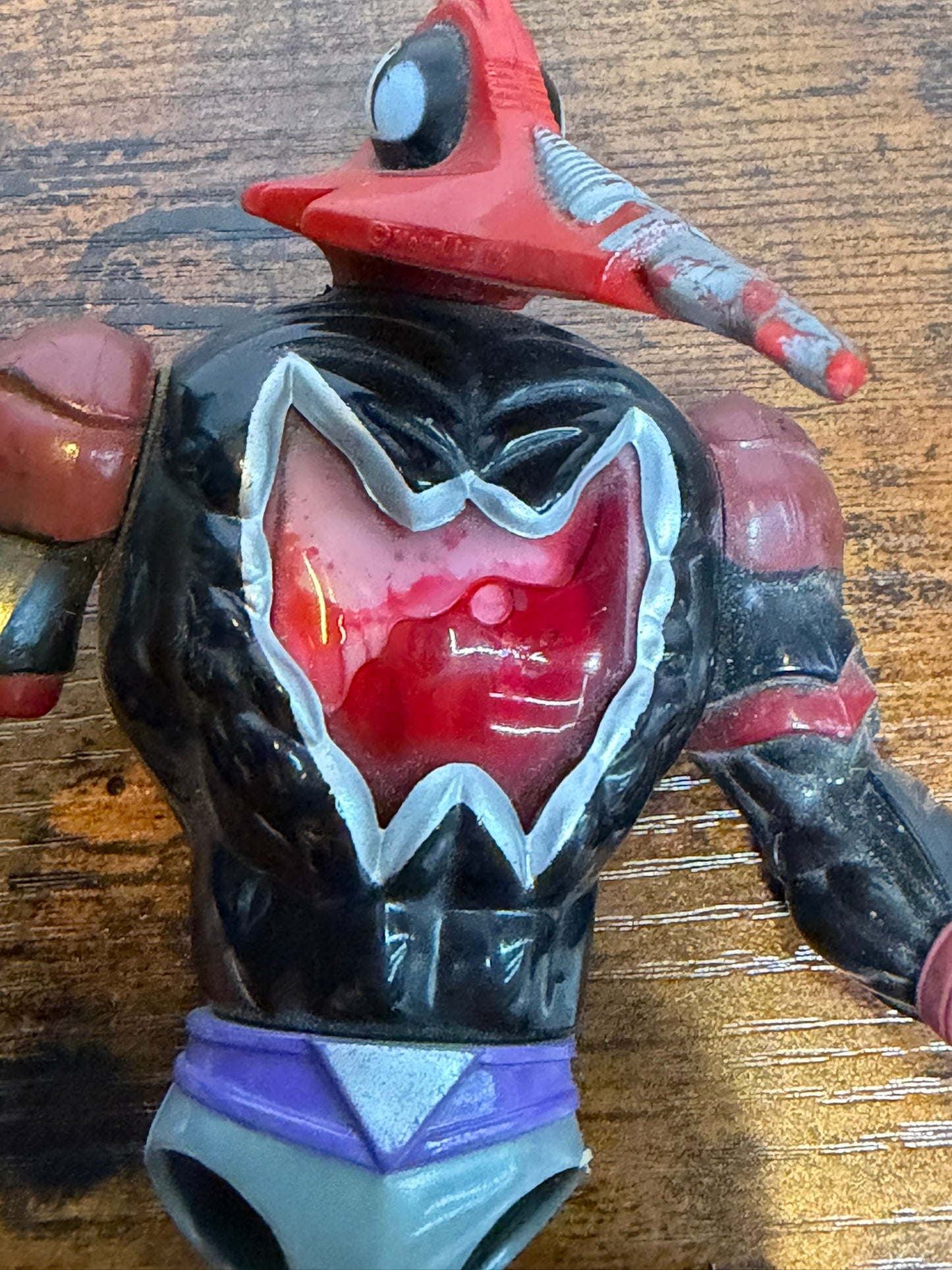 Modellino MOTU Mosquitor Mattel He-Man Snake Men 1985 vintage gambe rotte